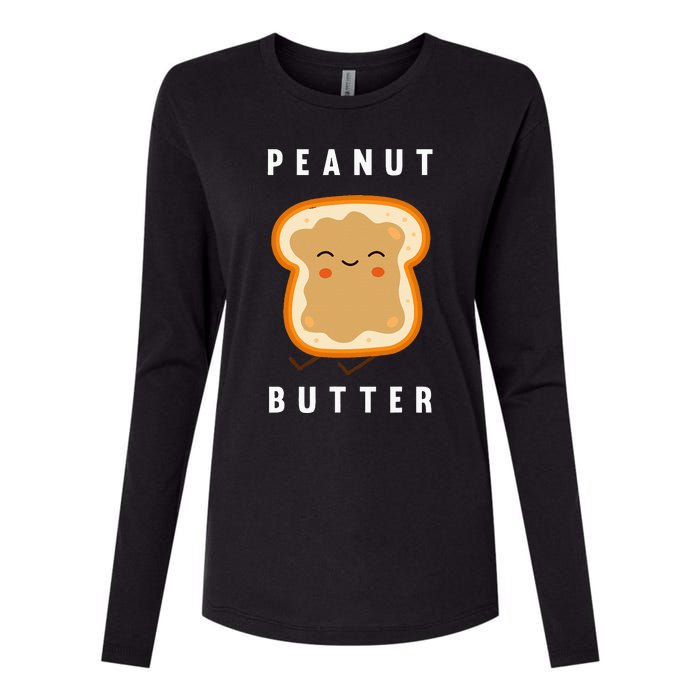 Peanut Butter And Jelly Best Friend Matching Womens Cotton Relaxed Long Sleeve T-Shirt