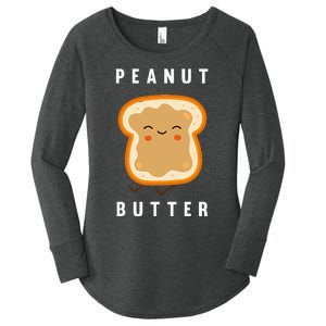 Peanut Butter And Jelly Best Friend Matching Women's Perfect Tri Tunic Long Sleeve Shirt