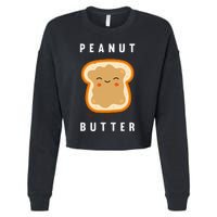 Peanut Butter And Jelly Best Friend Matching Cropped Pullover Crew