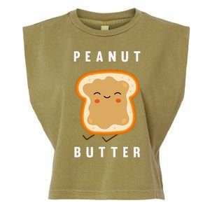 Peanut Butter And Jelly Best Friend Matching Garment-Dyed Women's Muscle Tee