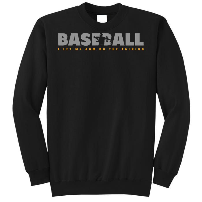 Pitcher Baseball Apparel Baseball funny sports Sweatshirt