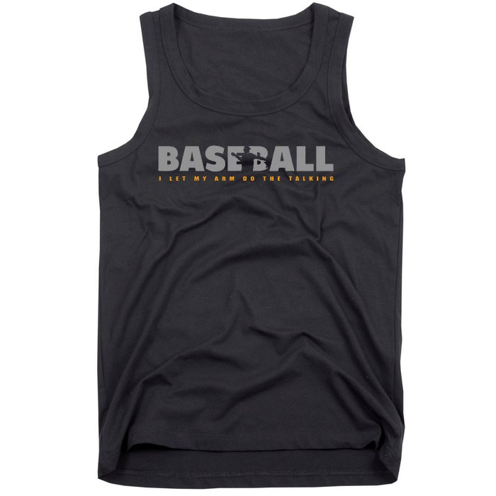 Pitcher Baseball Apparel Baseball funny sports Tank Top