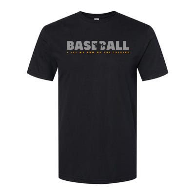 Pitcher Baseball Apparel Baseball funny sports Softstyle CVC T-Shirt