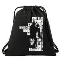 Pitcher Baseball Apparel Baseball Drawstring Bag