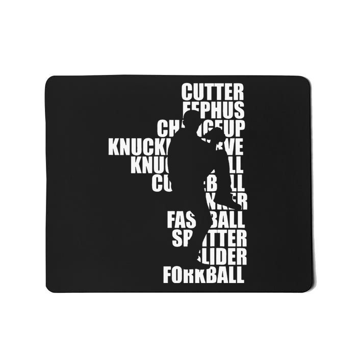 Pitcher Baseball Apparel Baseball Mousepad