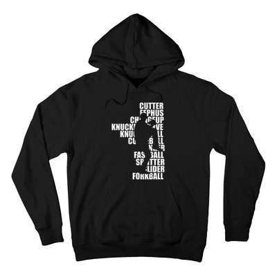 Pitcher Baseball Apparel Baseball funny sports Hoodie