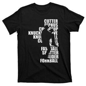 Pitcher Baseball Apparel Baseball funny sports T-Shirt