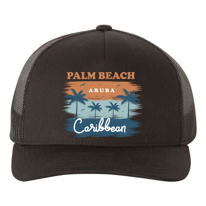 Palm Beach Aruba Yupoong Adult 5-Panel Trucker Hat