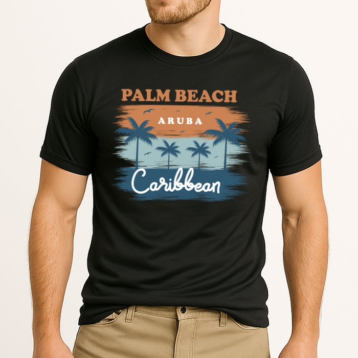 Palm Beach Aruba Cooling Performance Crew T-Shirt