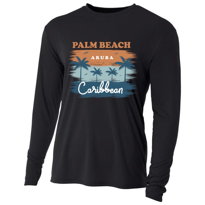 Palm Beach Aruba Cooling Performance Long Sleeve Crew