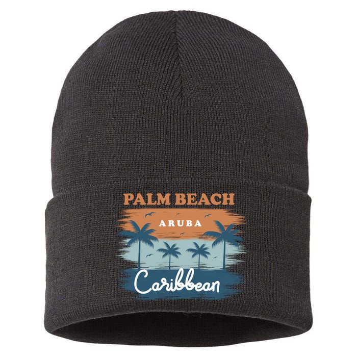 Palm Beach Aruba Sustainable Knit Beanie