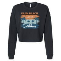Palm Beach Aruba Cropped Pullover Crew