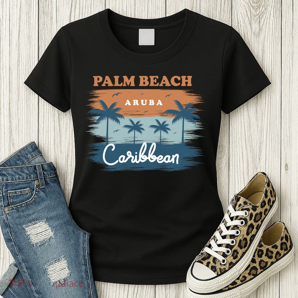 Palm Beach Aruba Womens T-Shirt