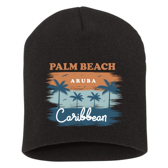 Palm Beach Aruba Short Acrylic Beanie