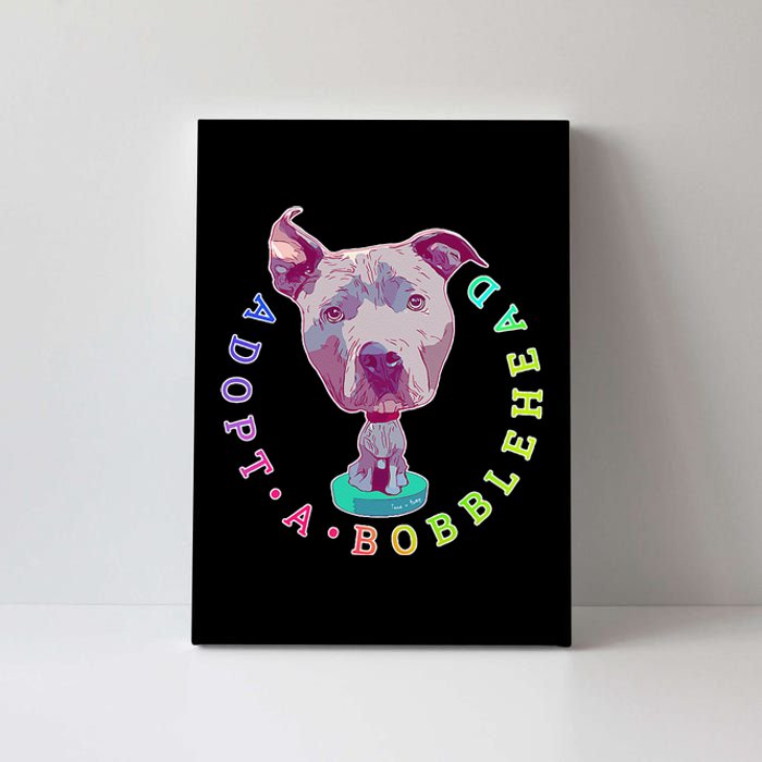 Pit Bull Adopt Rescue Graphic Oversized Canvas