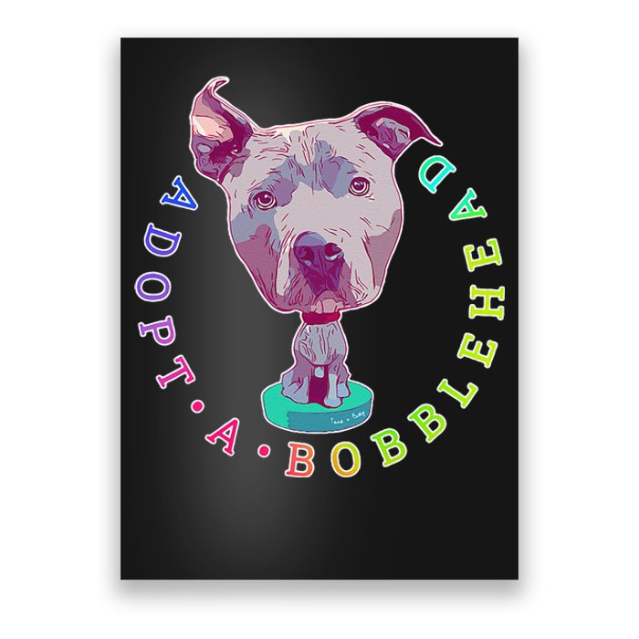 Pit Bull Adopt Rescue Graphic Oversized Poster