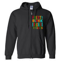 Pretty Black and Educated I Am The Strong African Queen Full Zip Hoodie