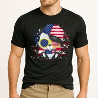 Panda Bear American Flag 4th of July American Sunglasses Cooling Performance Crew T-Shirt