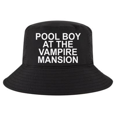 Pool Boy At The Vampire Mansion Cool Comfort Performance Bucket Hat