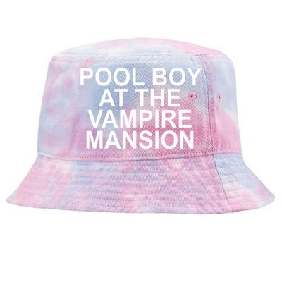 Pool Boy At The Vampire Mansion Tie-Dyed Bucket Hat