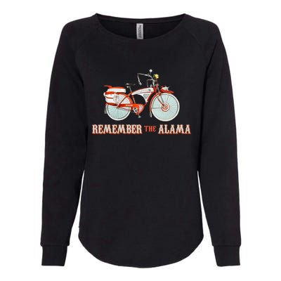 Peewees Big Adventure Remember The Alamo 90s 80s Cult Movie Womens California Wash Sweatshirt