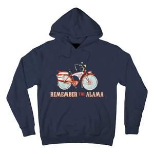 Peewees Big Adventure Remember The Alamo 90s 80s Cult Movie Hoodie