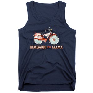 Peewees Big Adventure Remember The Alamo 90s 80s Cult Movie Tank Top