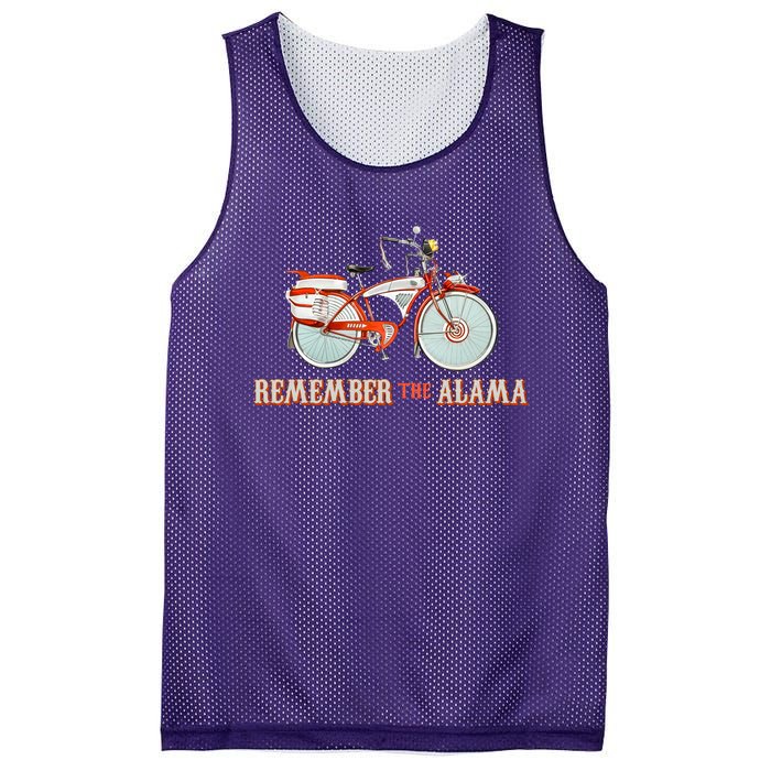 Peewees Big Adventure Remember The Alamo 90s 80s Cult Movie Mesh Reversible Basketball Jersey Tank