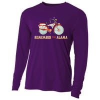 Peewees Big Adventure Remember The Alamo 90s 80s Cult Movie Cooling Performance Long Sleeve Crew