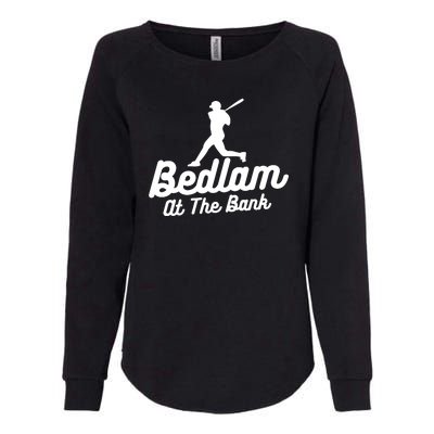 Philly Bedlam At The Bank Philadelphia Phillies Baseball Womens California Wash Sweatshirt