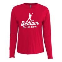 Philly Bedlam At The Bank Philadelphia Phillies Baseball Womens Cotton Relaxed Long Sleeve T-Shirt