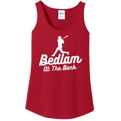 Philly Bedlam At The Bank Philadelphia Phillies Baseball Ladies Essential Tank