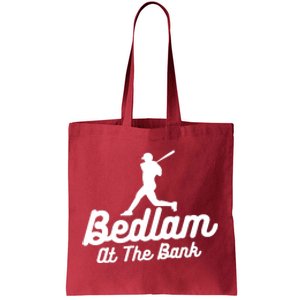 Philly Bedlam At The Bank Philadelphia Phillies Baseball Tote Bag