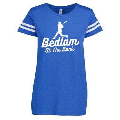 Philly Bedlam At The Bank Philadelphia Phillies Baseball Enza Ladies Jersey Football T-Shirt