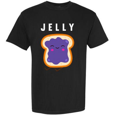 Peanut Butter And Jelly Best Friend Matching Garment-Dyed Heavyweight T-Shirt