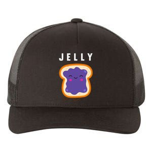 Peanut Butter And Jelly Best Friend Matching Yupoong Adult 5-Panel Trucker Hat