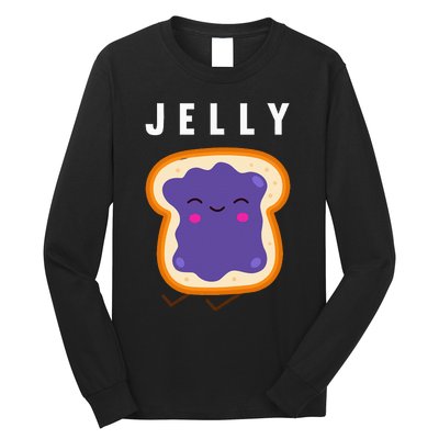 Peanut Butter And Jelly Best Friend Matching Long Sleeve Shirt