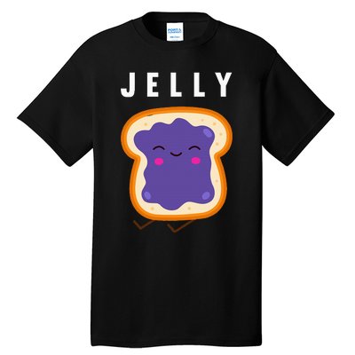 Peanut Butter And Jelly Best Friend Matching Tall T-Shirt