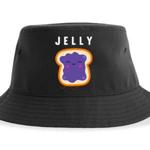 Peanut Butter And Jelly Best Friend Matching Sustainable Bucket Hat