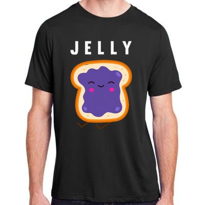 Peanut Butter And Jelly Best Friend Matching Adult ChromaSoft Performance T-Shirt