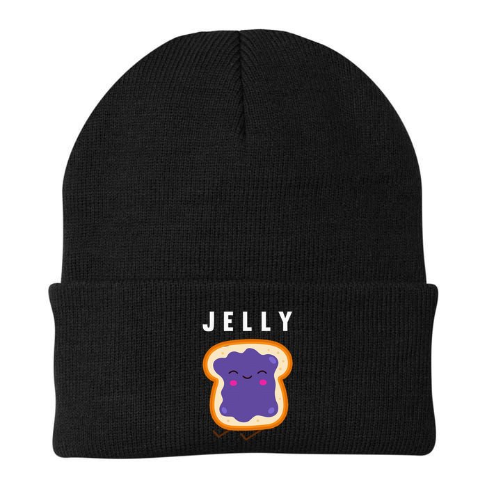 Peanut Butter And Jelly Best Friend Matching Beanie