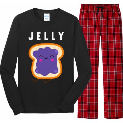 Peanut Butter And Jelly Best Friend Matching Long Sleeve Pajama Set