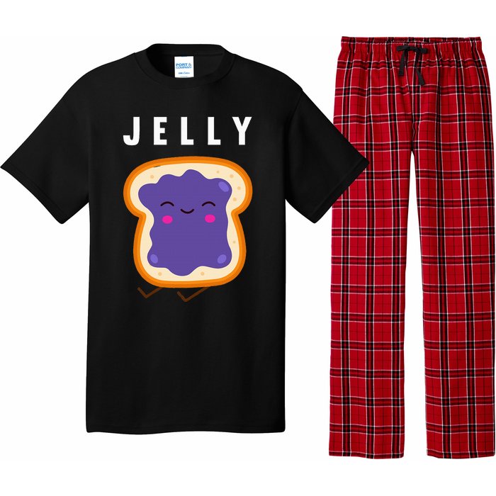 Peanut Butter And Jelly Best Friend Matching Pajama Set