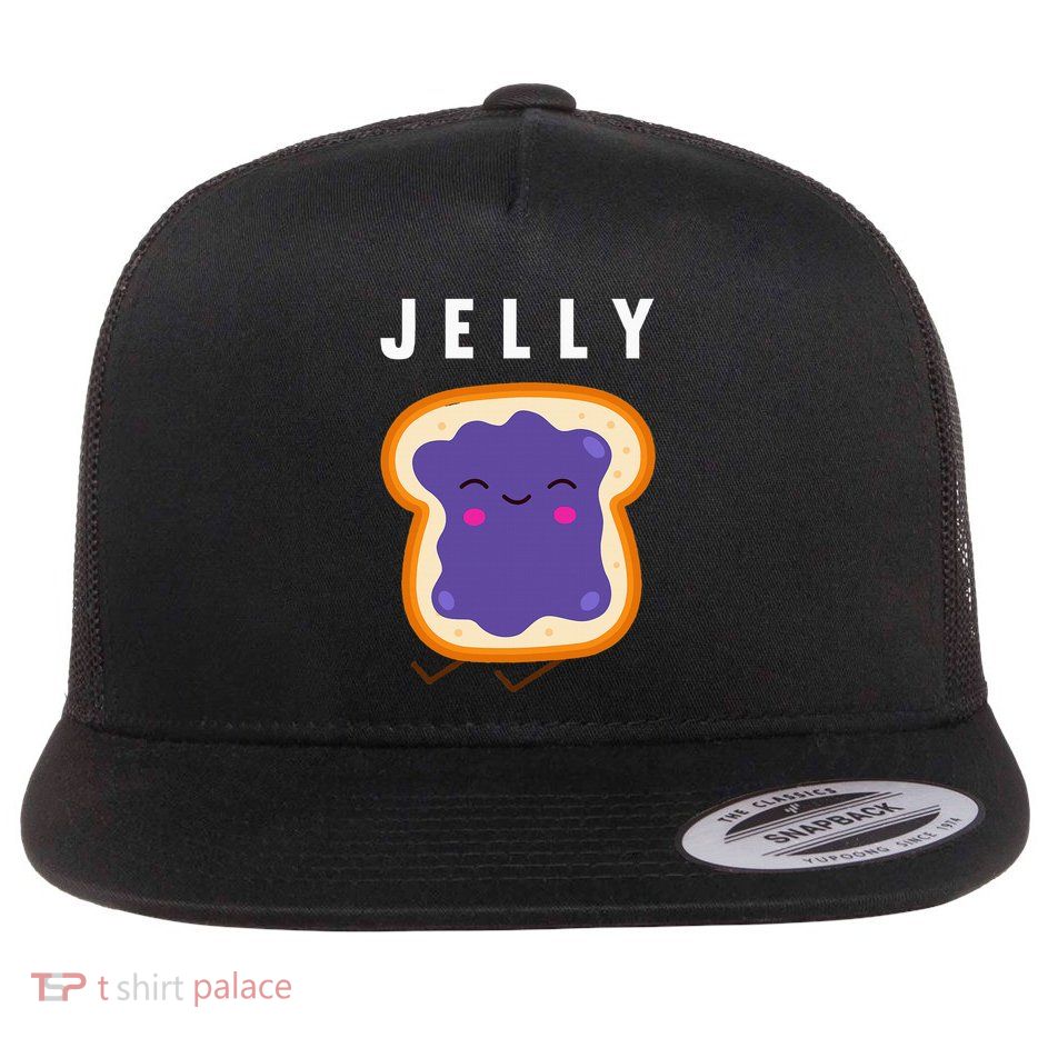 Peanut Butter And Jelly Best Friend Matching Flatbill Hat