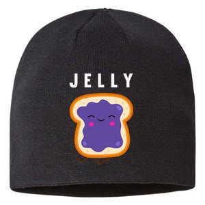 Peanut Butter And Jelly Best Friend Matching Sustainable Beanie