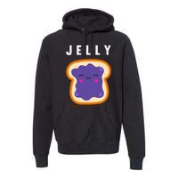 Peanut Butter And Jelly Best Friend Matching Premium Hoodie