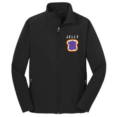 Peanut Butter And Jelly Best Friend Matching Core Soft Shell Jacket