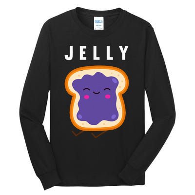 Peanut Butter And Jelly Best Friend Matching Tall Long Sleeve T-Shirt