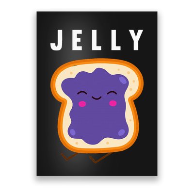 Peanut Butter And Jelly Best Friend Matching Poster