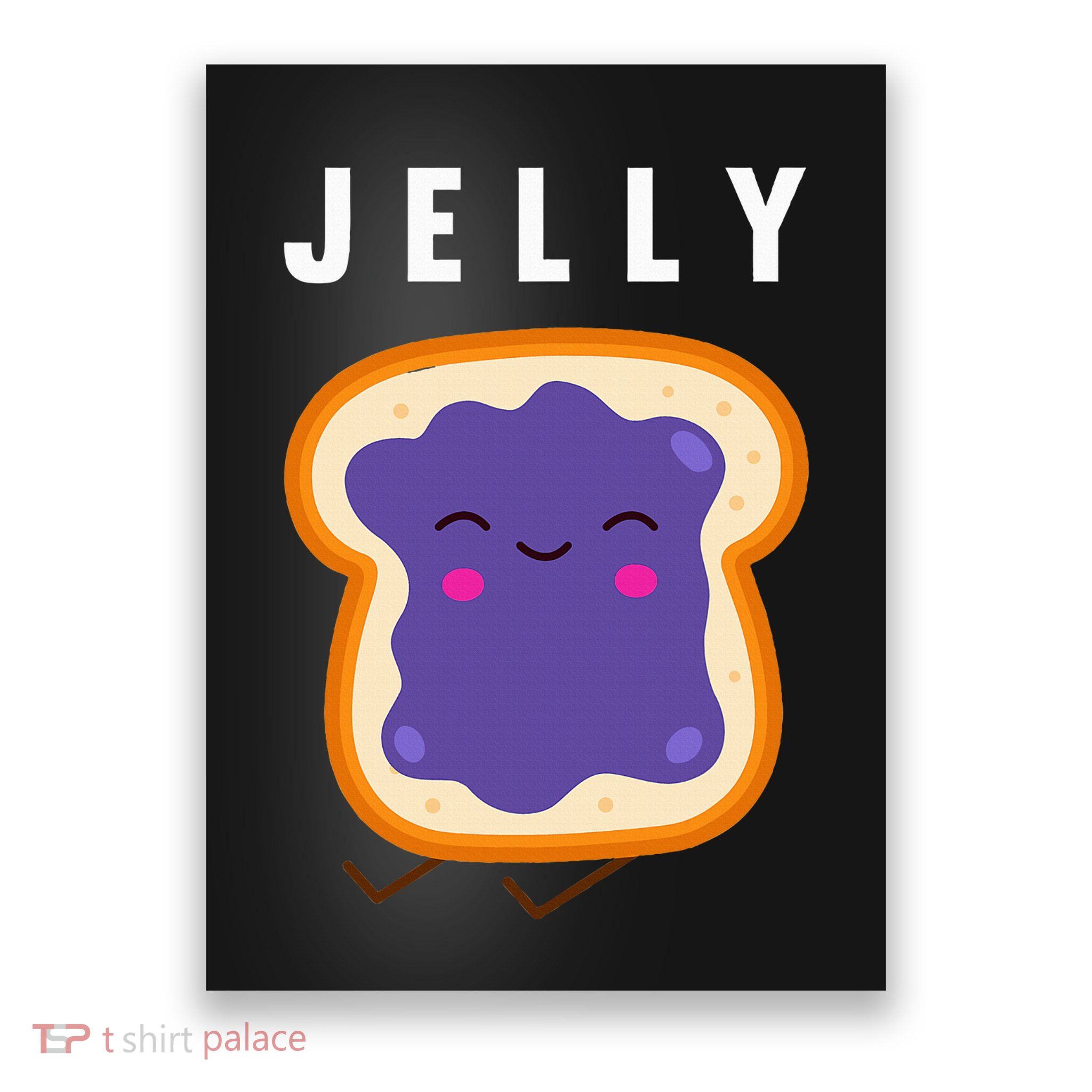 Peanut Butter And Jelly Best Friend Matching Poster